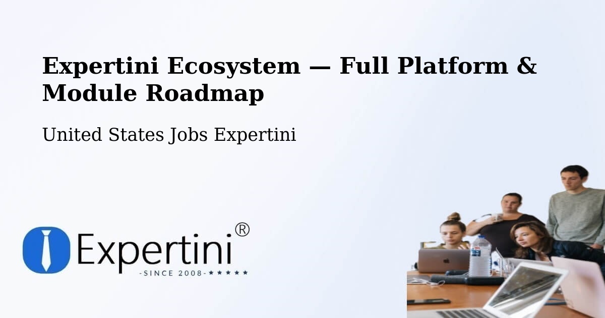 Expertini Ecosystem — Full Platform & Module Roadmap – Boca Raton